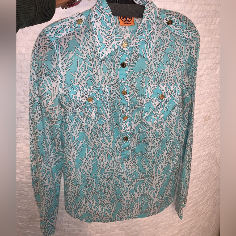 Tory Burch Coral Top